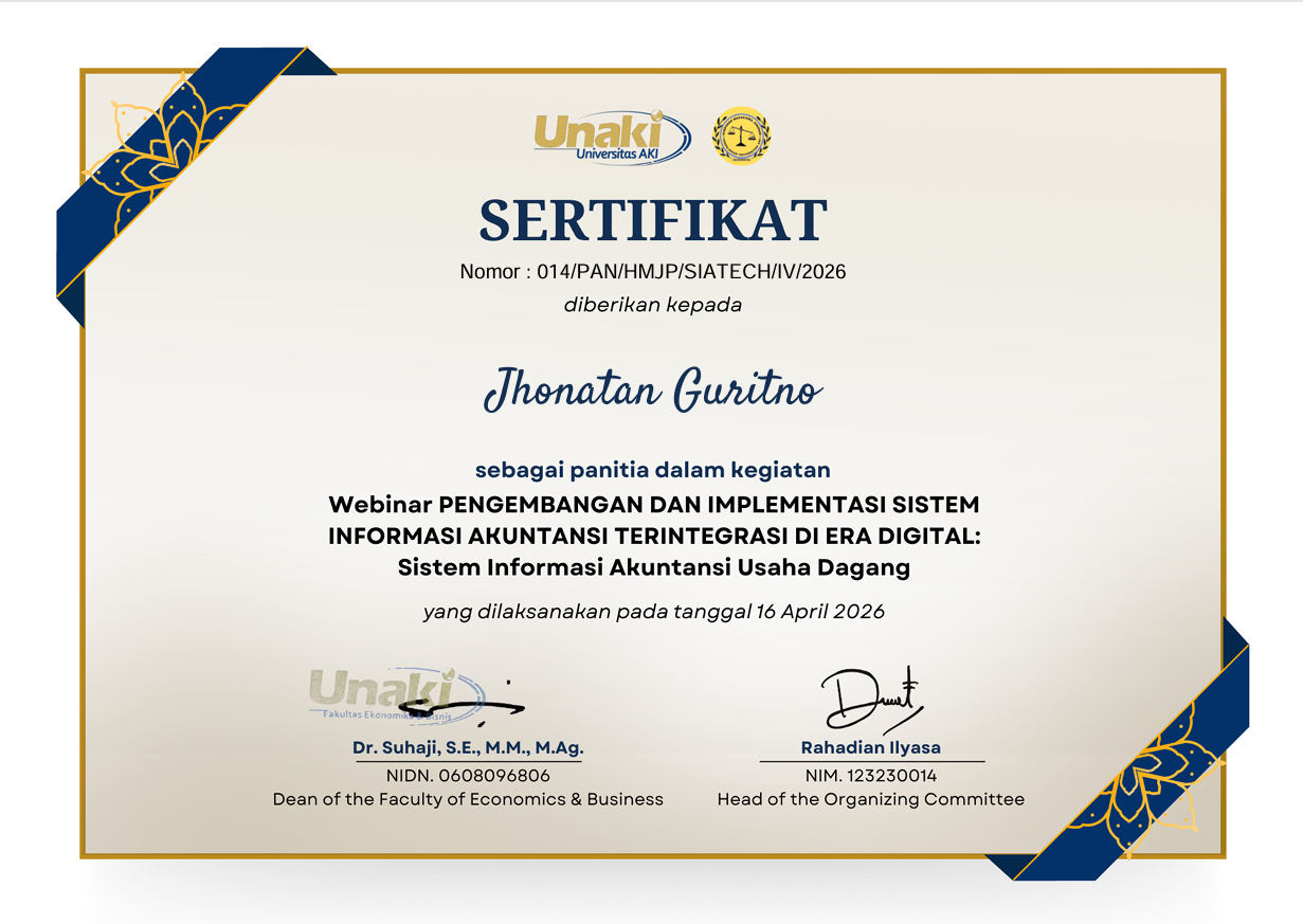 Sertifikat HMJP